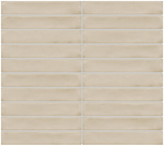 Artcrafted Dune Rectangle, Handcrafted 3X12 Glossy