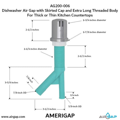 Air Gap, Polished Chrome