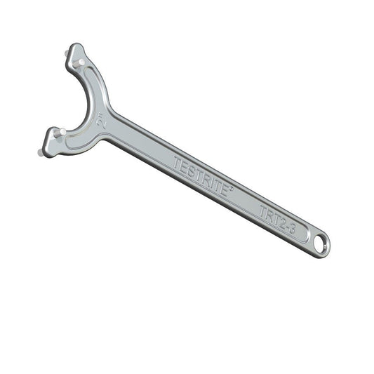 TESTRITE® Spanner Ring Tool, 2 to 3 in, Capacity, Nickel Plated