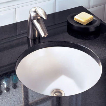 Orbit 12-3/4" Undermount Porcelain Bathroom Sink