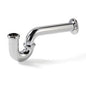 Tubular P-Trap, 1-1/4 x 1-1/2 in, 17 ga, Polished Chrome