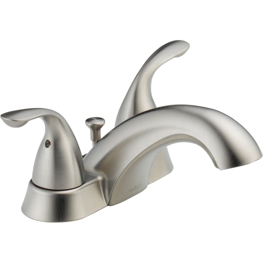 Classic Centerset Bathroom Faucet with Pop-Up Drain Assembly - Includes Lifetime Warranty