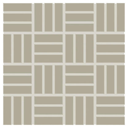 Color Wheel Mosaic Architectural Gray Hexagon 1.5X1.5 Glossy