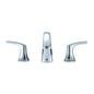 Vaughn® Widespread Lavatory Faucet, ADA, 2 Handle, 3-Hole, 1.2 gpm, Polished Chrome