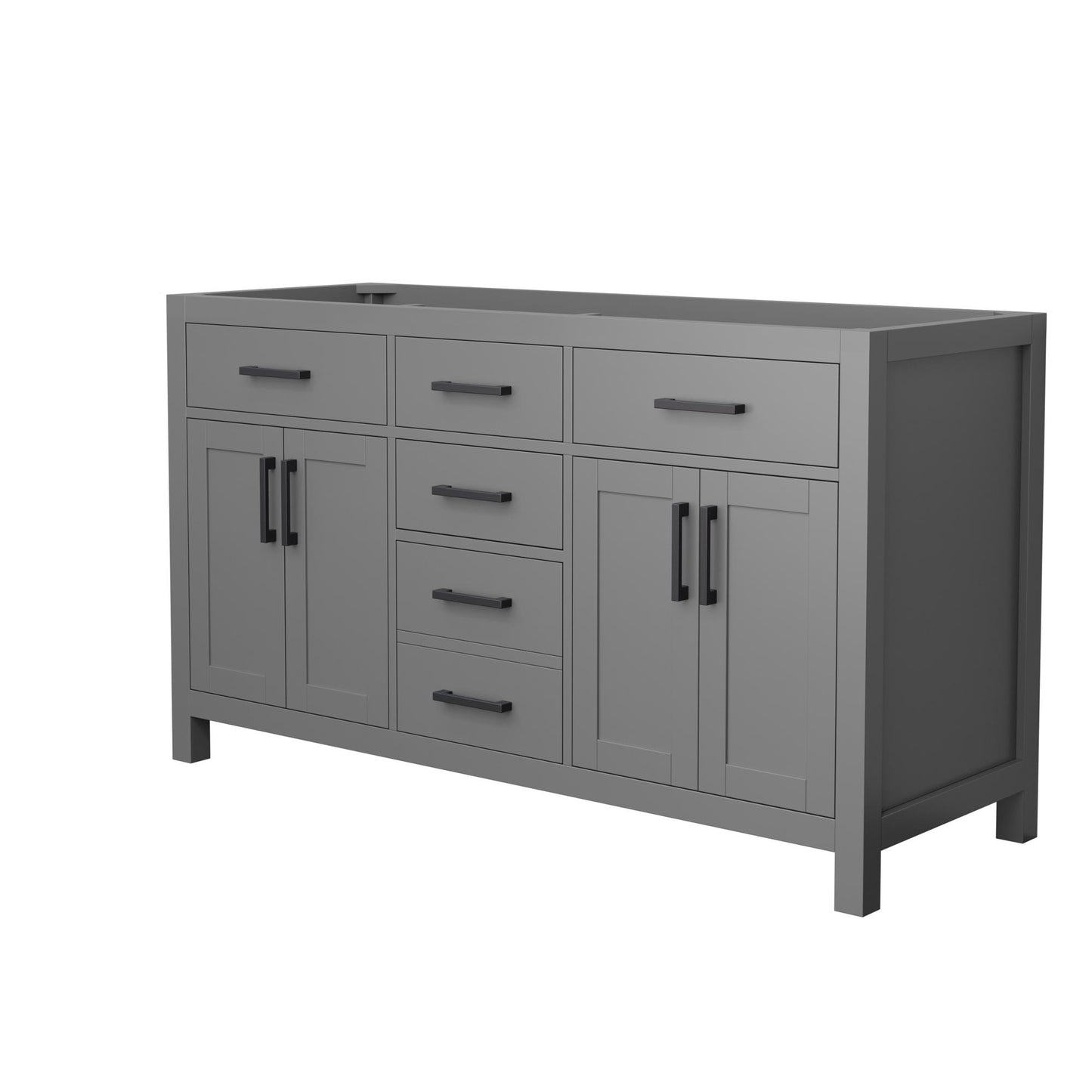 Beckett Double Bathroom Vanity - 59W x 34.25H x 21.5D