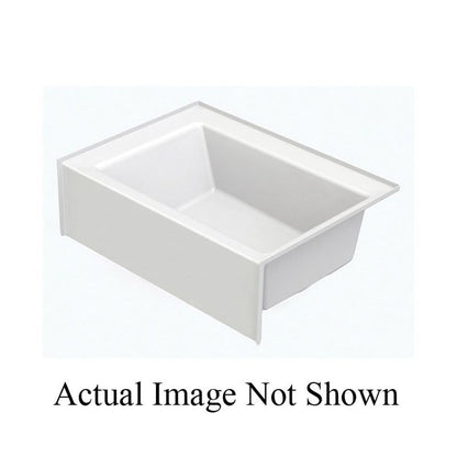 Everyday Alcove Tub, 60 x 42 x 18 in, Right Hand Drain, White