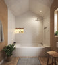 Grayley Alcove Bathtub - 60W x 22H x 36D