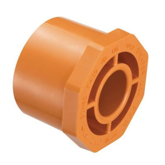 FlameGuard® Bushing, 2-1/2 x 1-1/2 in, Spigot x Socket, CPVC