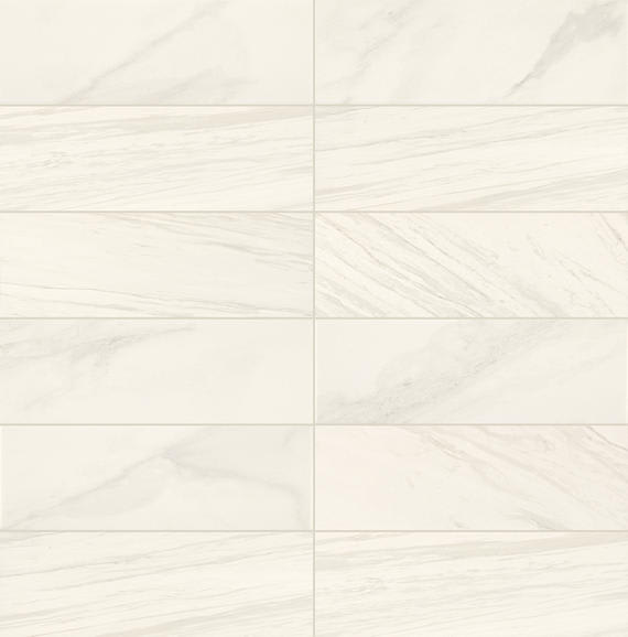 Perpetuo Timeless White Rectangle 12X24 Polished