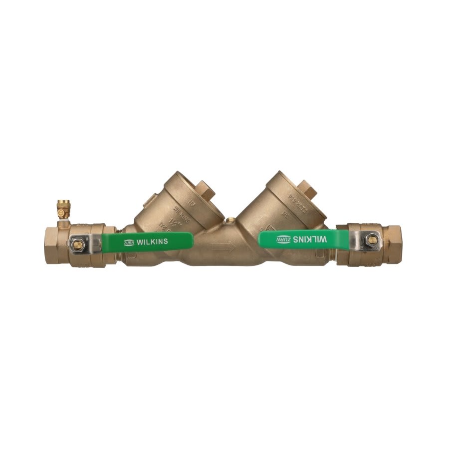 950XLT2 Double Check Backflow Preventer, 1-1/2 in, FNPT, Bronze