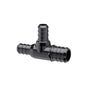 QickSert CR® Tee, 3/4 x 1/2 x 1/2 in, Crimp PEX, Poly