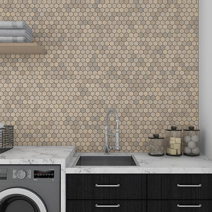Limestone Moselle Gris Hexagon 2X2 Mix