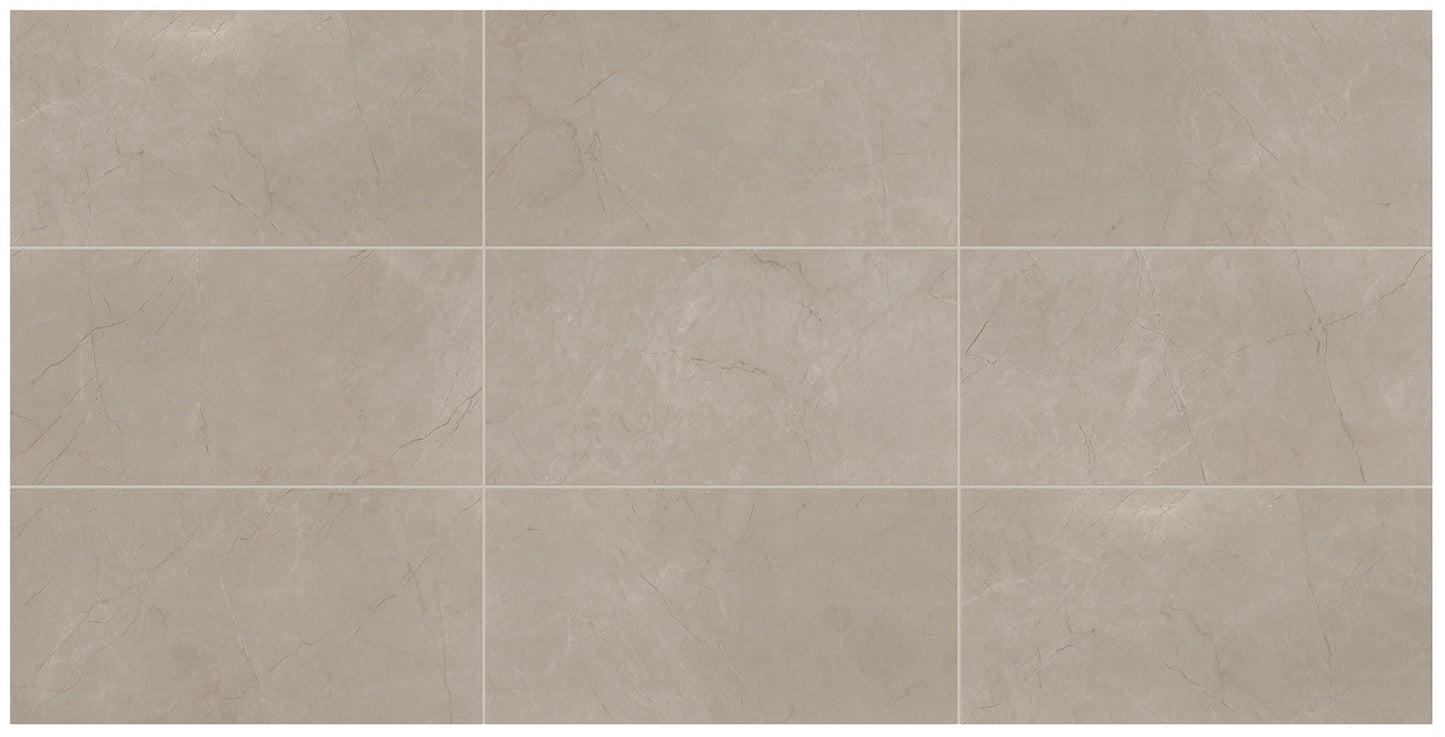 Classentino Marble Coliseum Gray Rectangle 12X24 Matte