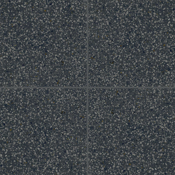 D_Segni Terrazzo Black Square 8X8 Matte