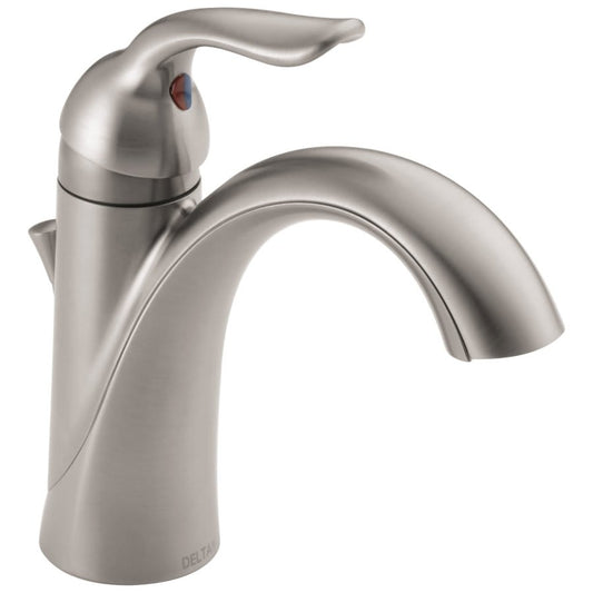 Lahara® Single Hole or Centerset Lavatory Faucet, ADA, 1 Handle, 1 or 3-Hole, 1.2 gpm, Stainless