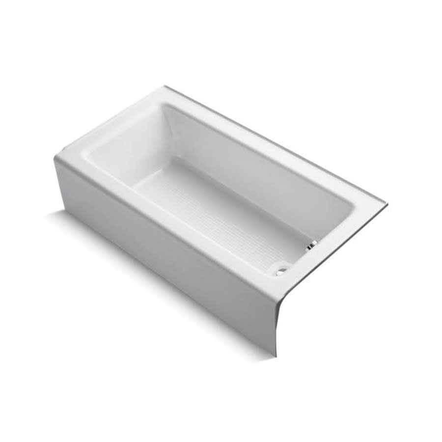 Bellwether® Alcove Tub, ADA, 60 x 32 x 14-7/8 in, Right Hand Drain, White