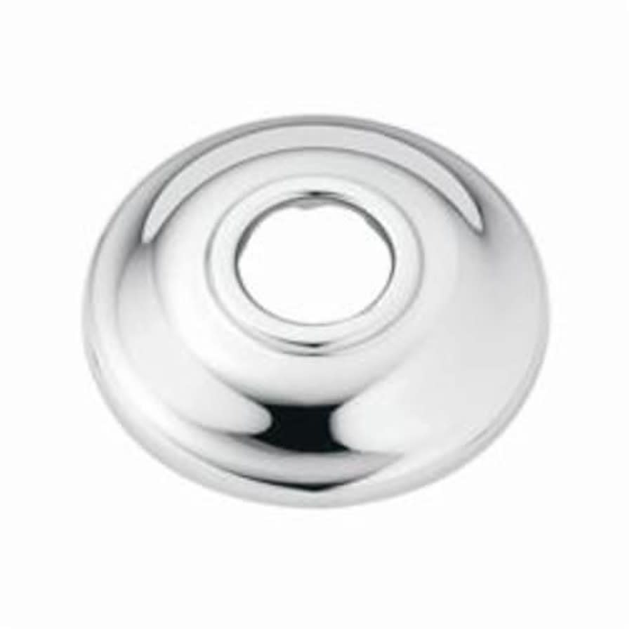 Traditional Shower Arm Flange, Polished Chrome