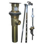 Cd Pol Brass Pop-Up Assy, Polished Chrome