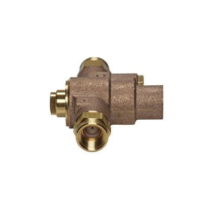 AXION® Emergency Tempering Thermostatic Mixing Valve, 1/2 in Inlet, 5 in L, Brass