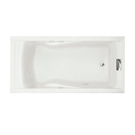 Evolution 72" Acrylic Whirlpool Bathtub with Reversible Drain and EverClean Technology - Lifetime Warranty