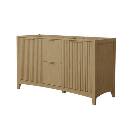 Palmilla Double Bathroom Vanity - 59.25W x 34.25H x 21.75D