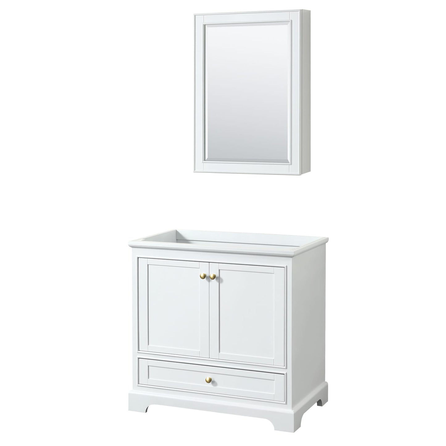 Deborah Single Bathroom Vanity - 35.25W x 34.25H x 21.5D