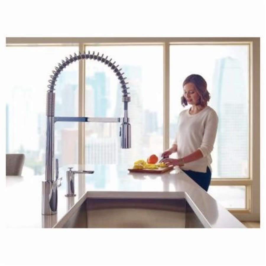Align™ Kitchen Faucet, Deck Mount, ADA, 1 Lever Handle, 1-Hole, Spot Resist Stainless