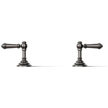 Artifacts Deck-Mount Bath Faucet Handle Trim with Lever Design