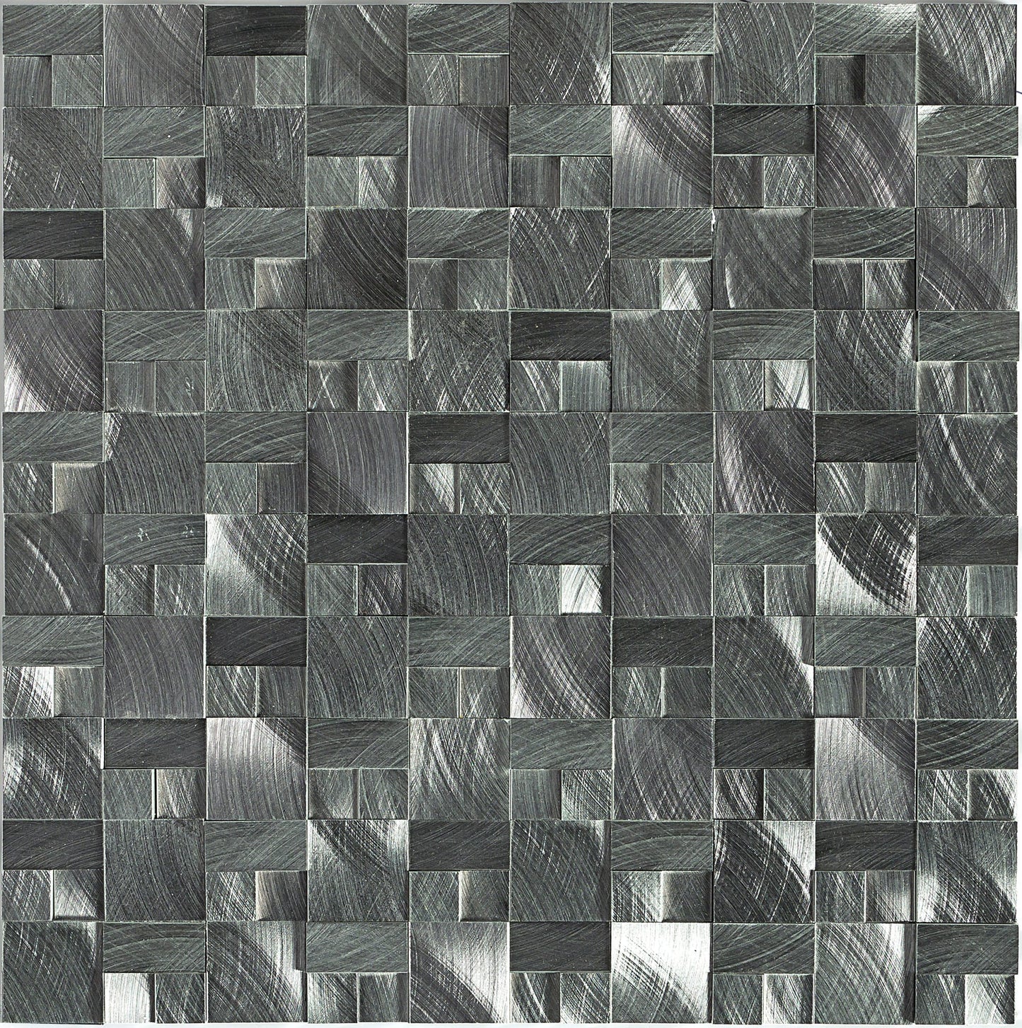 Structure Gunmetal Brick 1X2 Satin