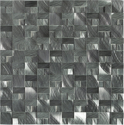Structure Gunmetal Brick 1X2 Satin