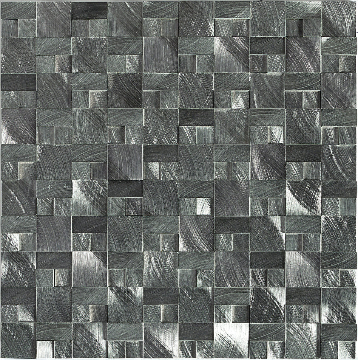 Structure Gunmetal Brick 1X2 Satin