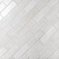 Cloé 2.5X8 Glossy Ceramic Tile in Grey