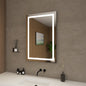 Carlton Frameless LED Surface Lighted Bathroom Vanity Mirror with Dimmer and Defogger - 24W x 36H x 1.38D