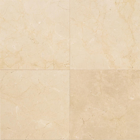Marble Crema Marfil Elegance Square 12X12 Honed