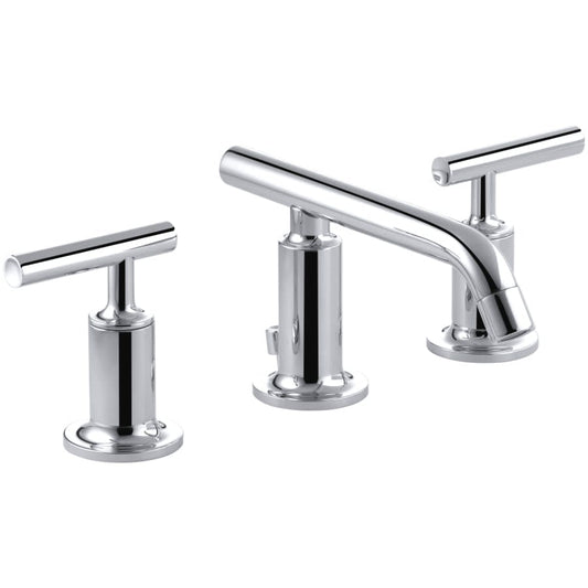 Purist 1.2 GPM Widespread Bathroom Faucet with Pop-Up Drain Assembly