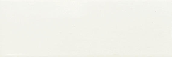Visual Impressions White Rectangle, Wave 8X24 Matte
