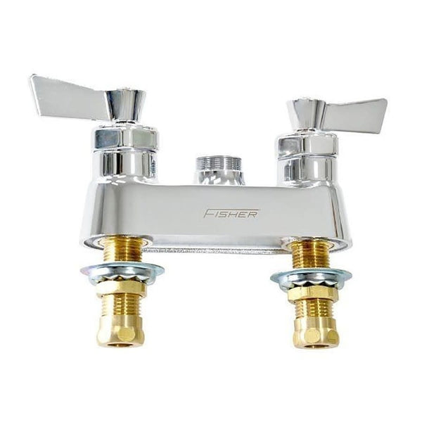 Deck Control Valve, 1/2 in, Male NPT, Brass Body, Polished Chrome, Commercial