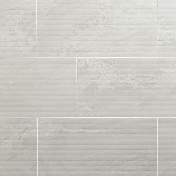 Platinum Mist Rectangle 12X24 Glossy