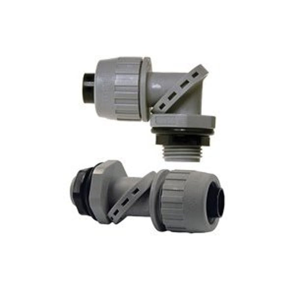 SwivelLok® Acid Waste Adjustable 90 deg Elbow, 3/4 in, Non-Metallic