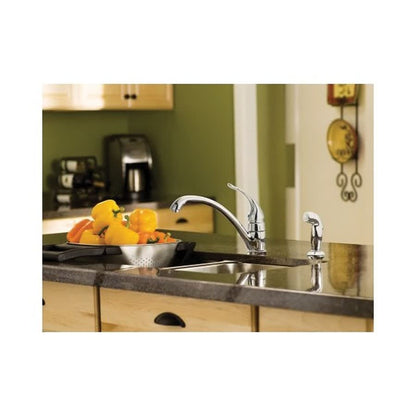 Torrance™ Kitchen Faucet, Deck Mount, ADA, 1 Lever Handle, 2 or 4-Hole, Polished Chrome