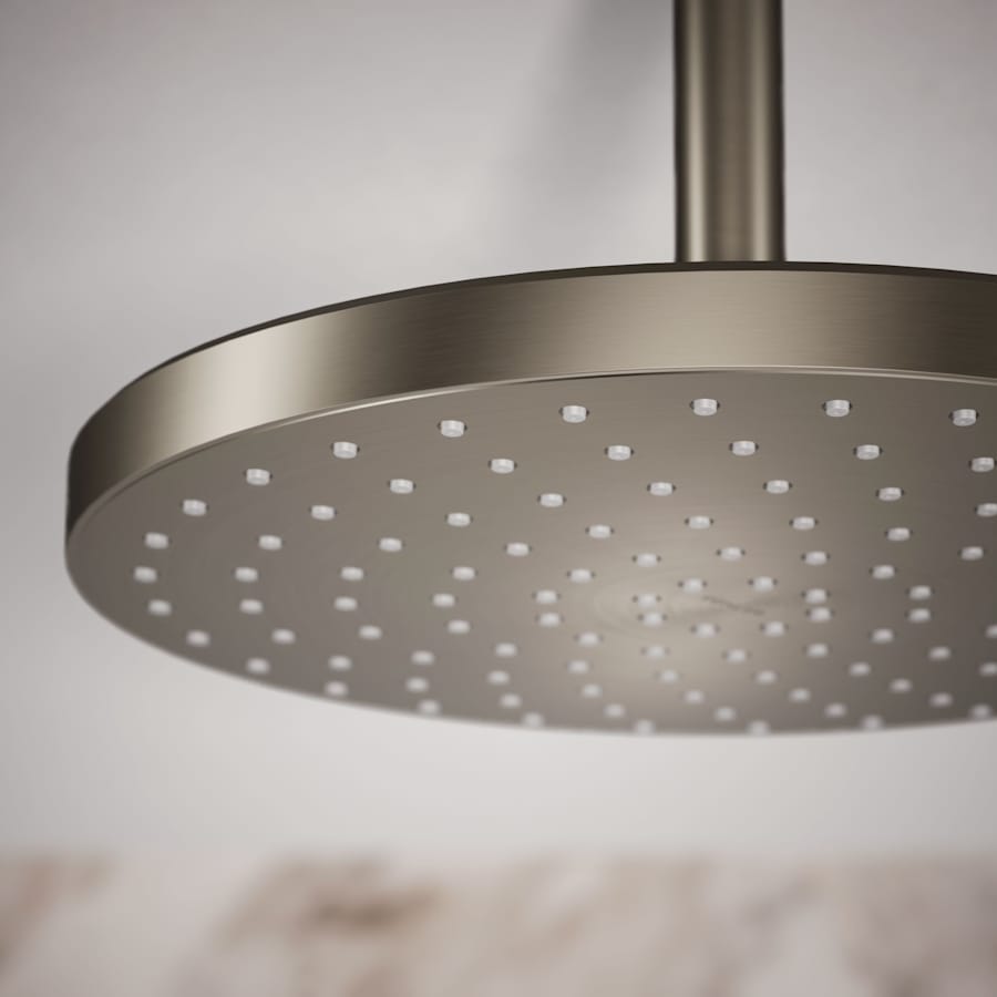 Awaken Round 10" Single Function 1.75 GPM Rainhead with MasterClean Sprayface