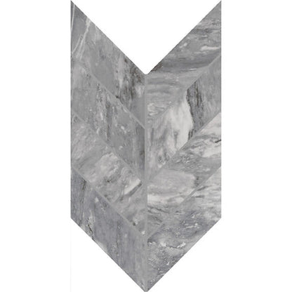Marble Attache Lavish Stellar Grey Rectangle 12X24 Polished