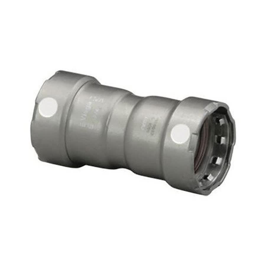Carbon Steel Coupling, 3/4 in, Press, Import