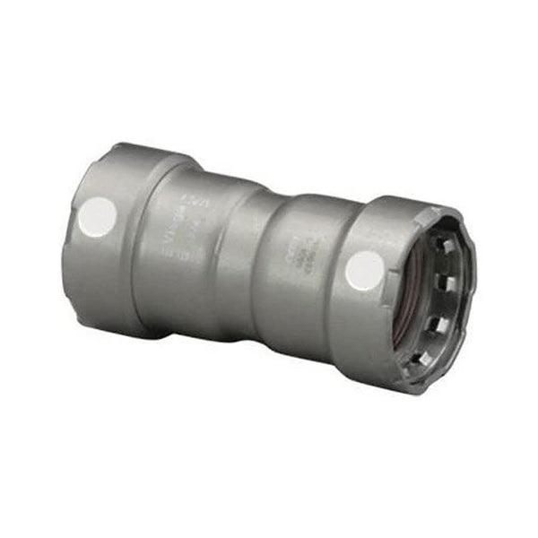 Carbon Steel Coupling, 3/4 in, Press, Import