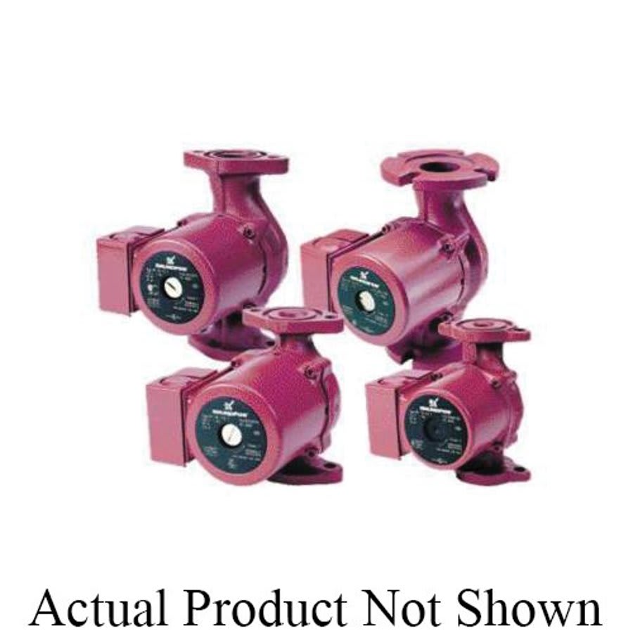 UPS 3-Speed Inline Pump, 1/25 hp, 120 VAC, 1 ph, ODP, Cast Iron