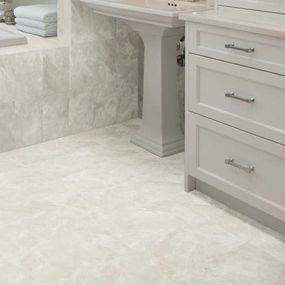 Mirasol Silver Marble Square 24X24 Matte