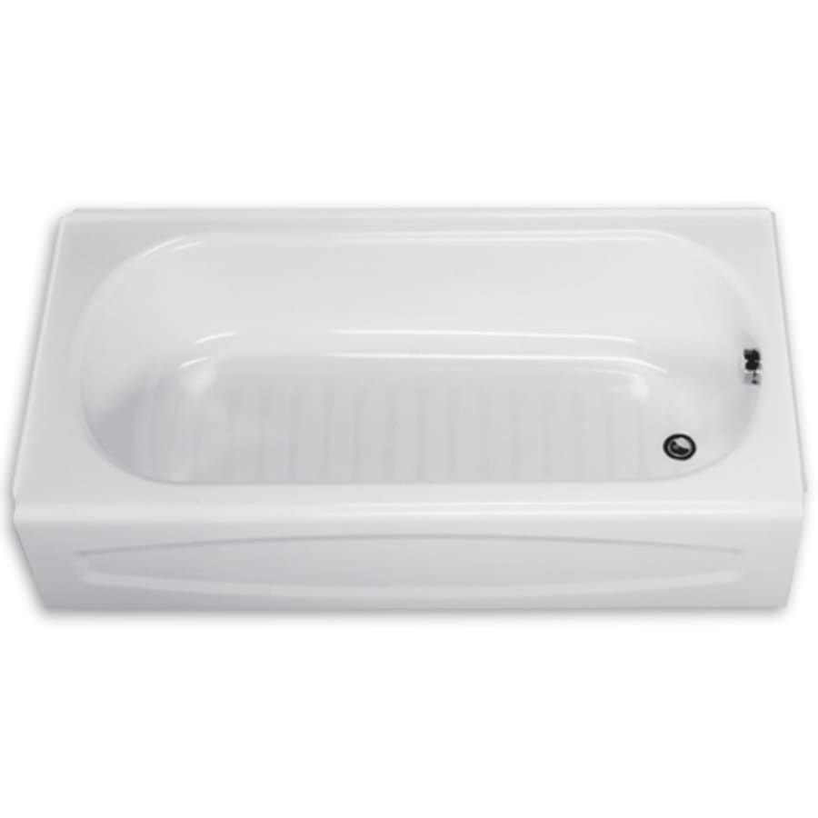 New Solar 60" x 30" Three Wall Alcove Bathtub with Right Hand Outlet