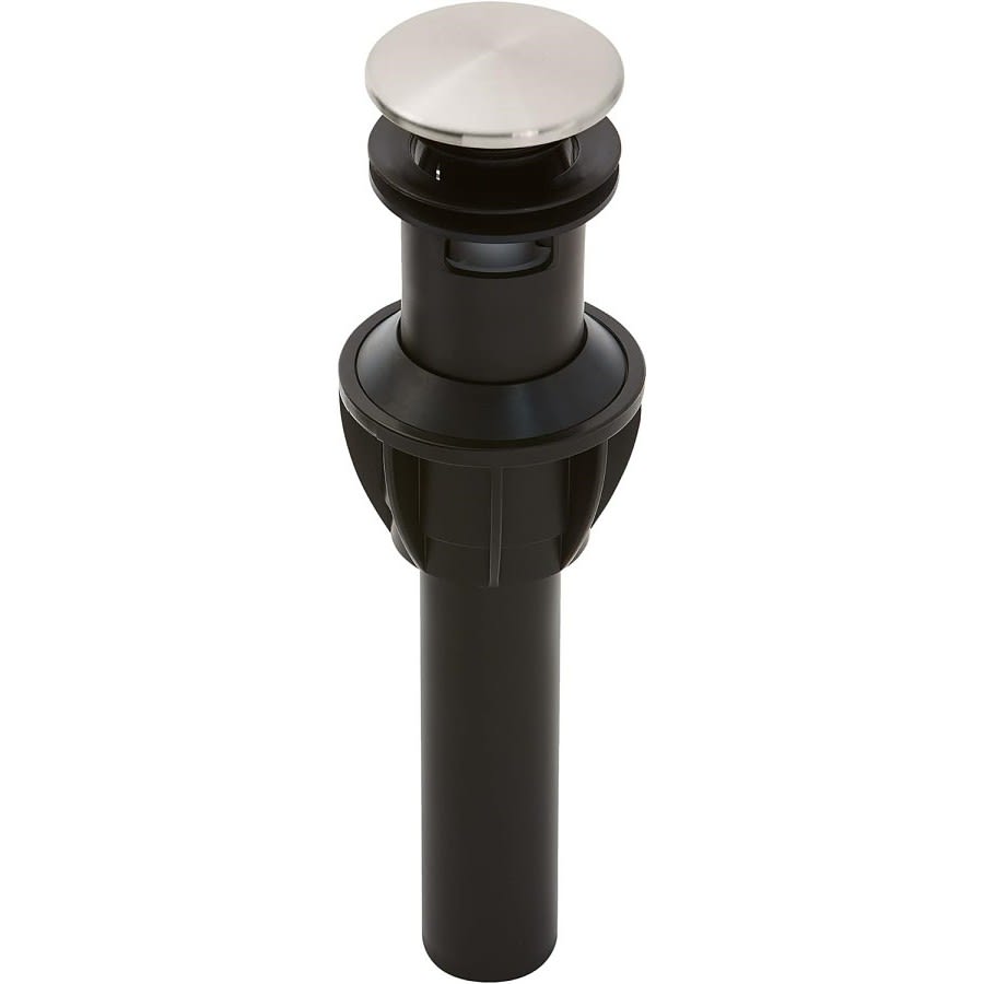 Push & Seal Drain Assembly, 1-1/4 in, Plastic Drain