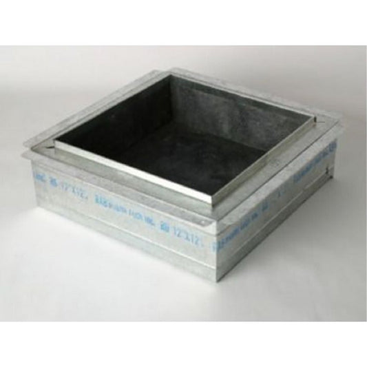 Filter Grill Box With Flange, 16 x 16 in, 4 in Deep