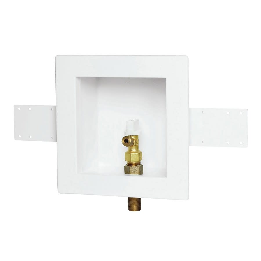 Square, Plain Box, No Valves Ice Maker Outlet Box Standard Pack